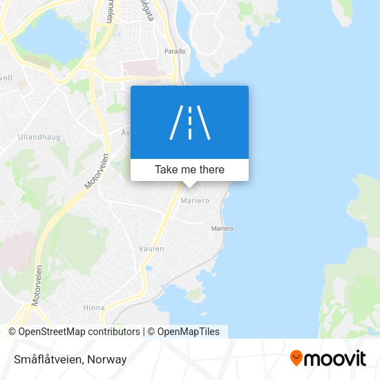Småflåtveien map