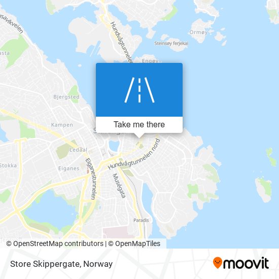Store Skippergate map
