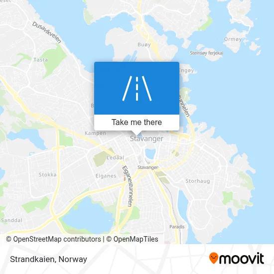 Strandkaien map
