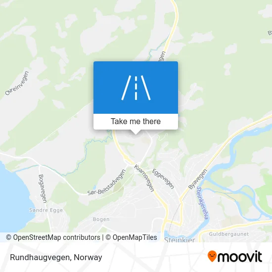 Rundhaugvegen map