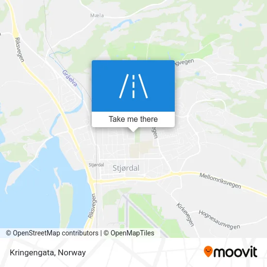 Kringengata map