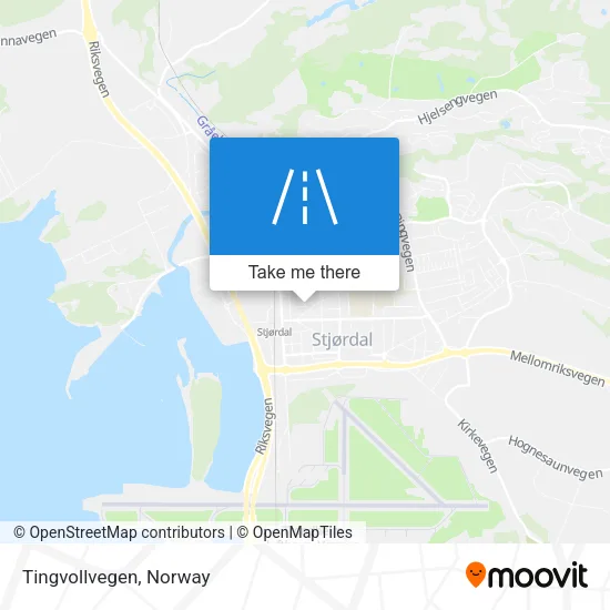 Tingvollvegen map