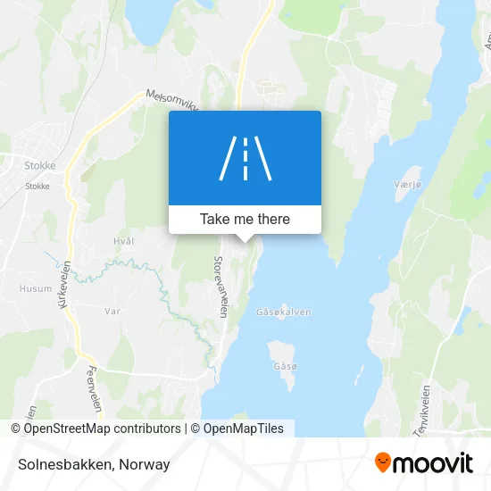 Solnesbakken map