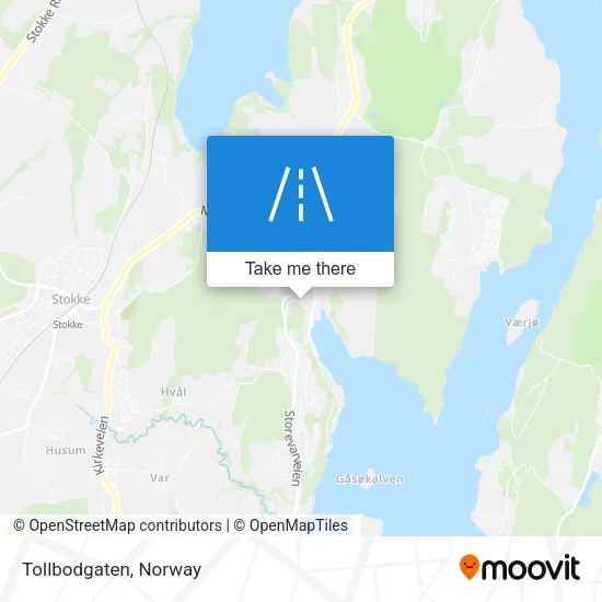 Tollbodgaten map