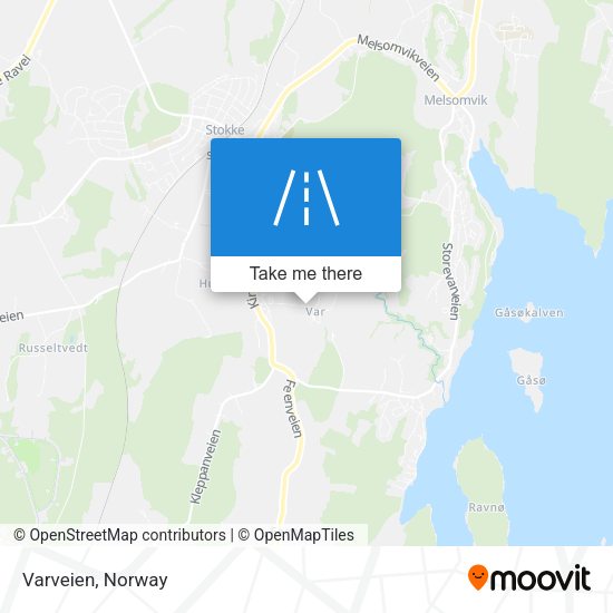 Varveien map