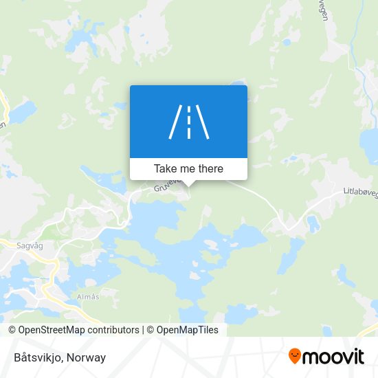 Båtsvikjo map