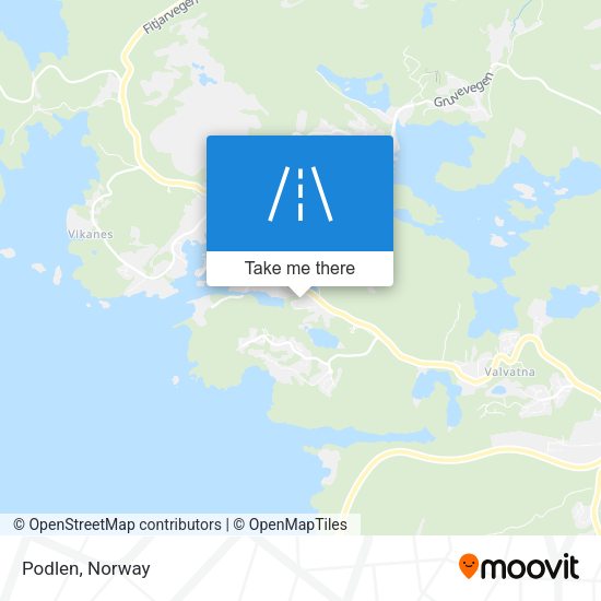 Podlen map