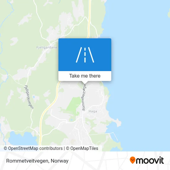 Rommetveitvegen map