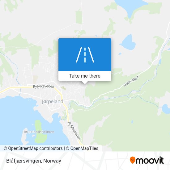 Blåfjærsvingen map
