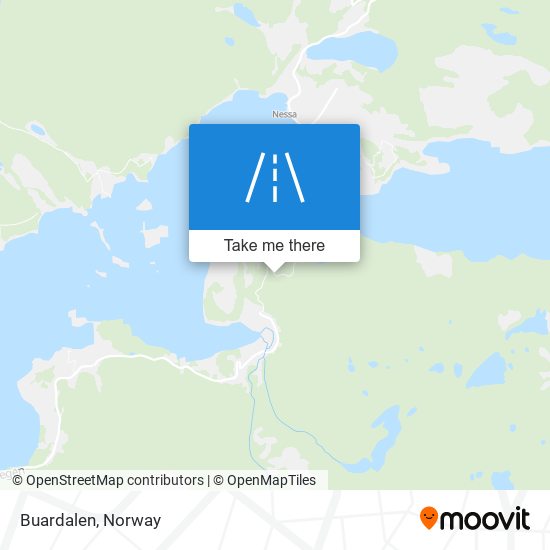 Buardalen map