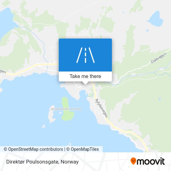 Direktør Poulsonsgate map