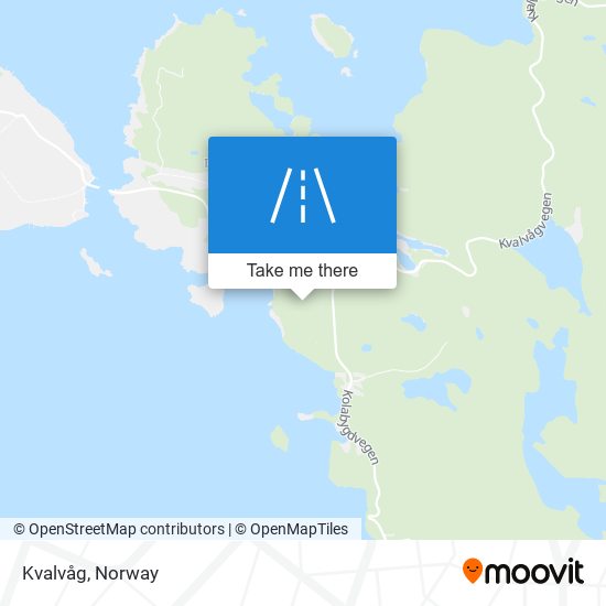 Kvalvåg map