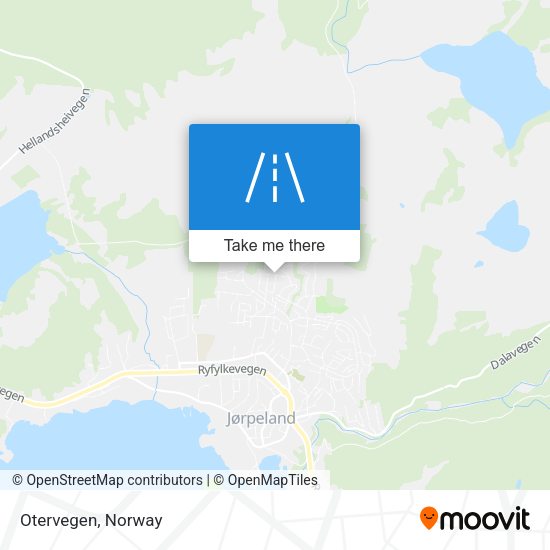 Otervegen map