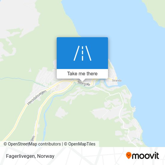 Fagerlivegen map