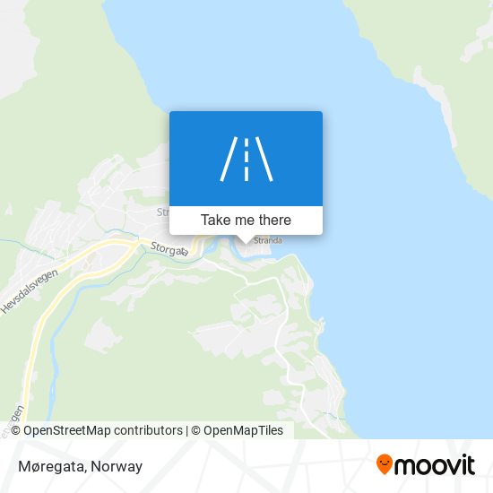 Møregata map
