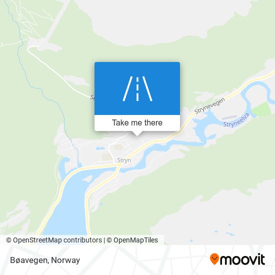 Bøavegen map