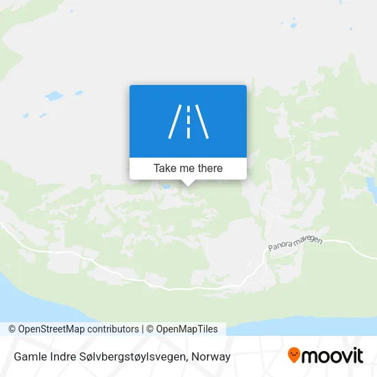 Gamle Indre Sølvbergstøylsvegen map