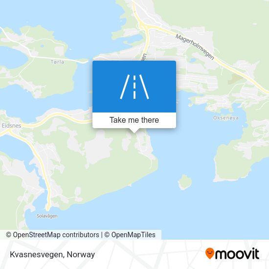 Kvasnesvegen map