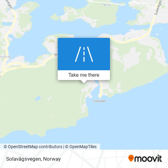 Solavågsvegen map