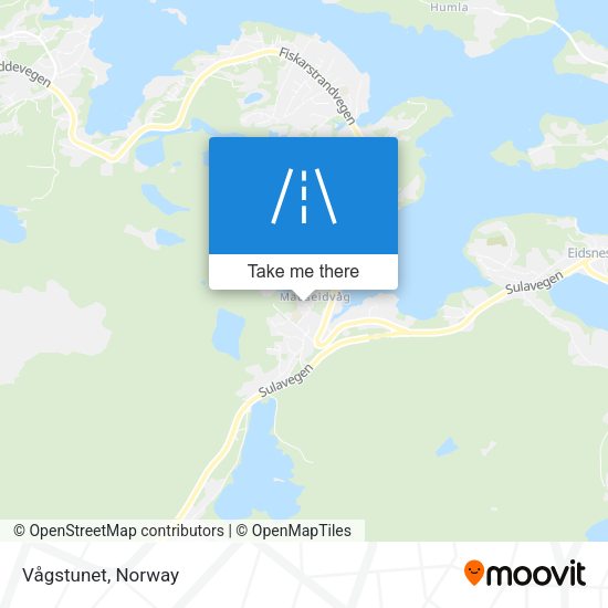 Vågstunet map