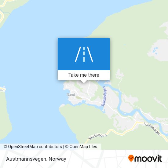 Austmannsvegen map