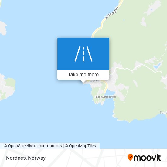 Nordnes map