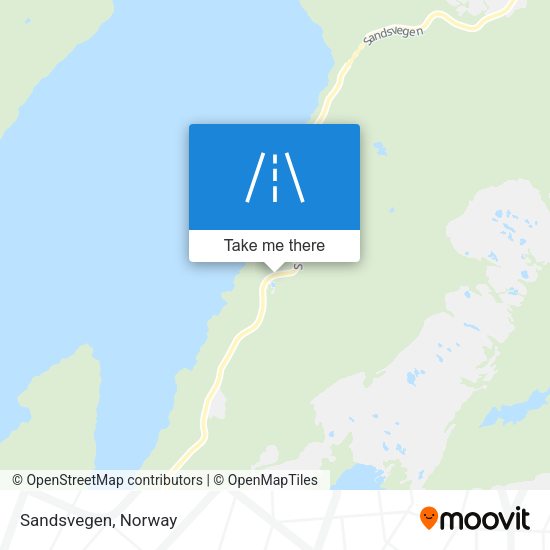 Sandsvegen map