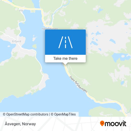 Åsvegen map