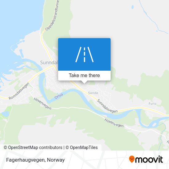 Fagerhaugvegen map