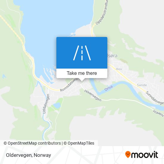 Oldervegen map