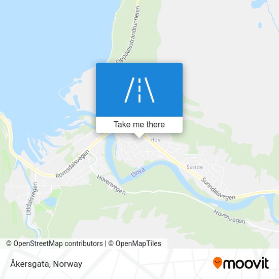 Åkersgata map