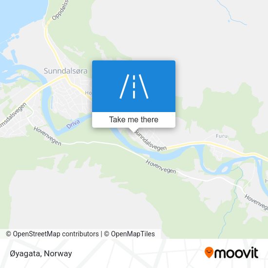 Øyagata map