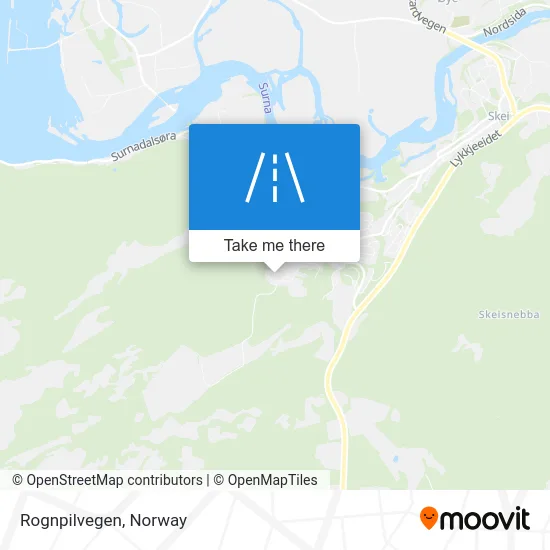 Rognpilvegen map