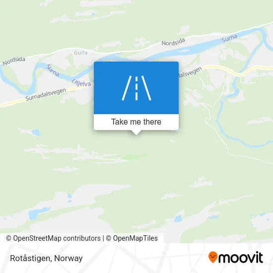 Rotåstigen map