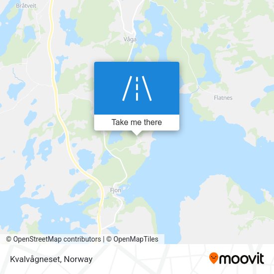 Kvalvågneset map