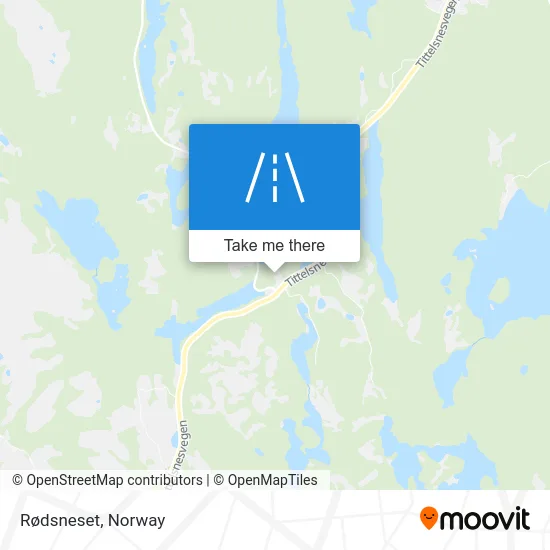 Rødsneset map