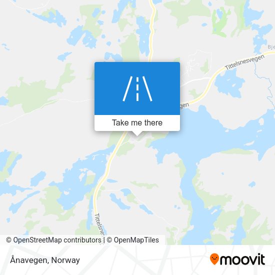 Ånavegen map