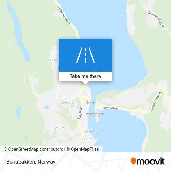 Berjabakken map