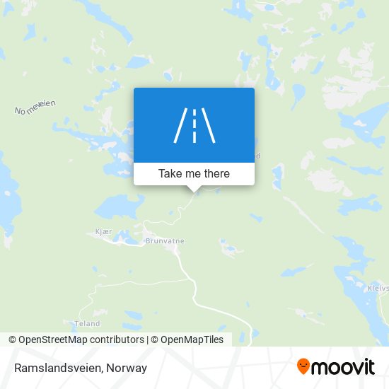 Ramslandsveien map