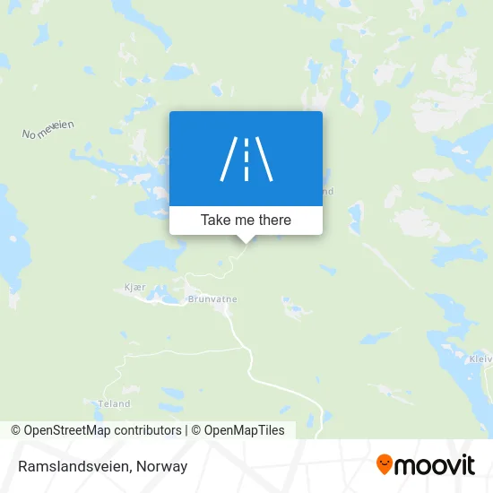 Ramslandsveien map