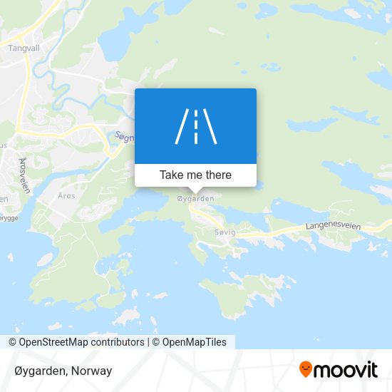 Øygarden map