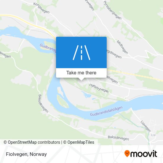 Fiolvegen map