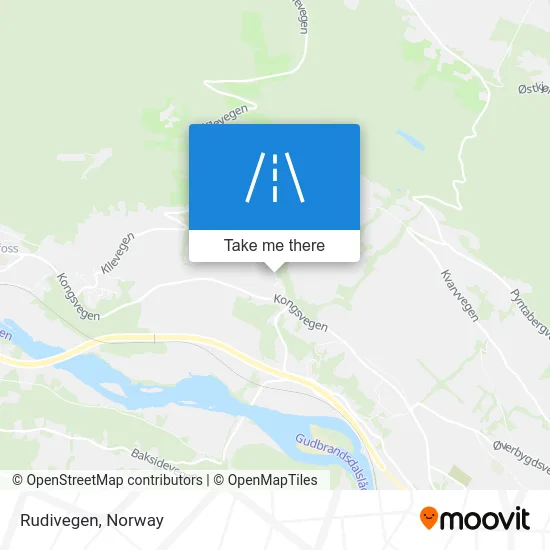 Rudivegen map