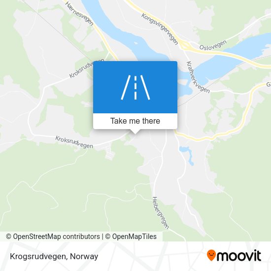 Krogsrudvegen map