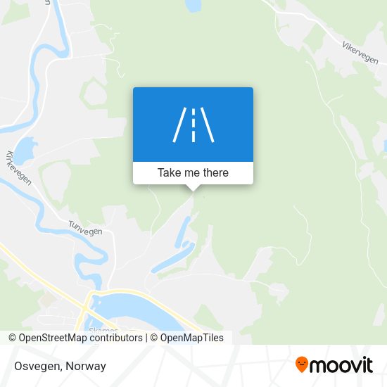 Osvegen map