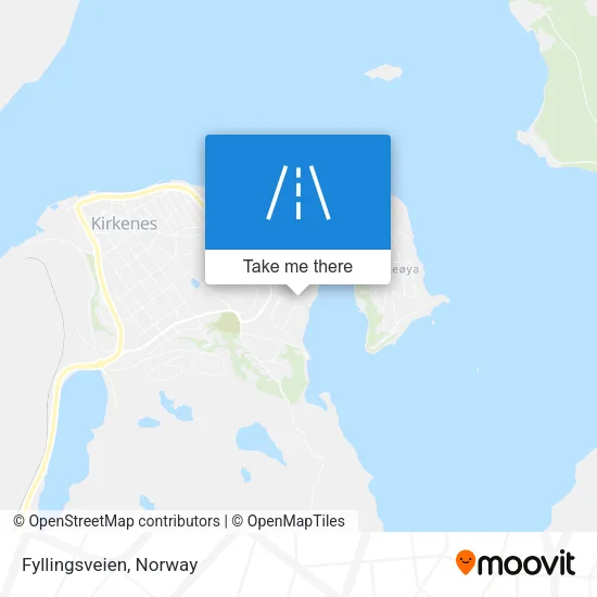 Fyllingsveien map