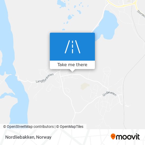 Nordliebakken map