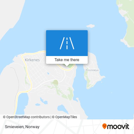 Smieveien map