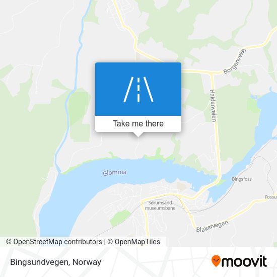 Bingsundvegen map