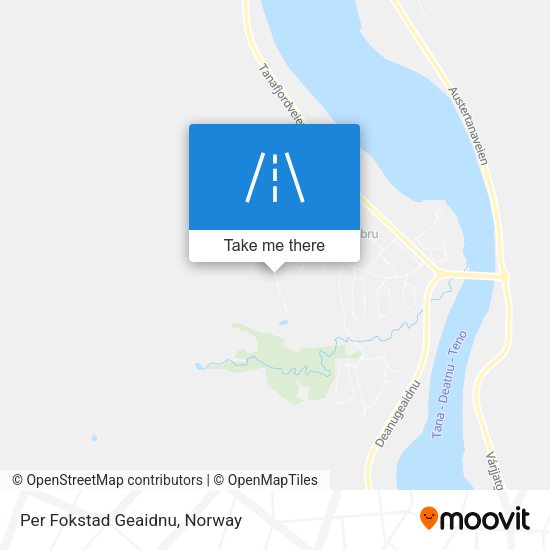Per Fokstad Geaidnu map